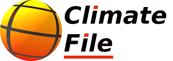 Climate File globe logo